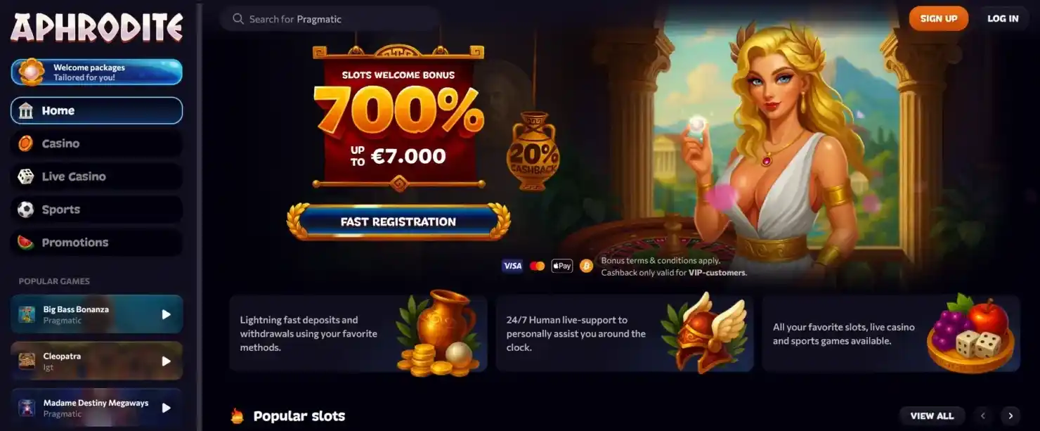 Aphrodite Casino casino review section 6